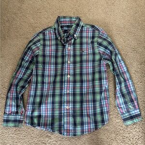 Vineyard Vines Men's Multicolor Plaid Shirt
